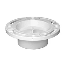 Oatey 43507 3" PVC Inside Closet Flange With Test Cap