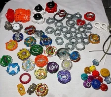 Hasbro Beyblade Large Lot - Please Read - As Is