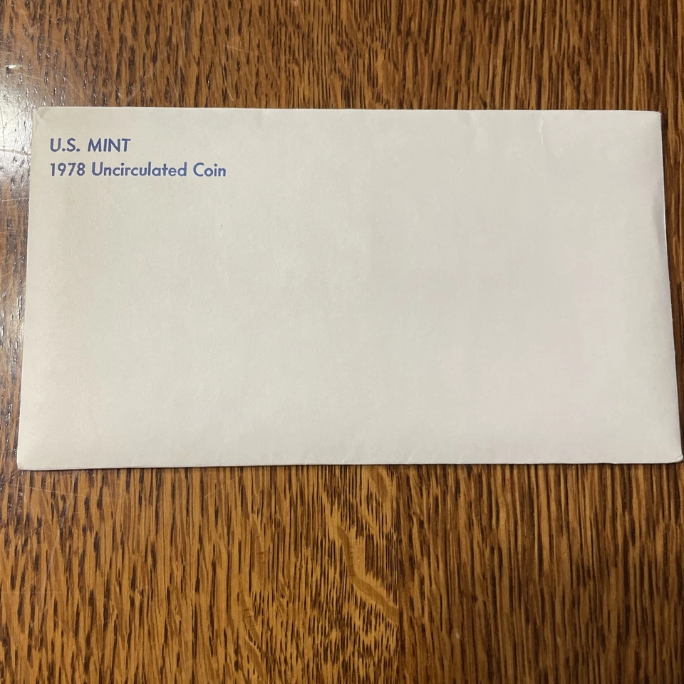 1978 US Mint Uncirculated Set With Envelope. 12 Coins Philadelphia And Denver - Image 4 of 4