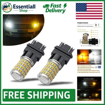 High-Performance 3157 Switchback LED Bulbs for DRL & Turn Signals - 30,000 Hours