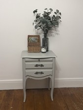 French Style Grey Bureau Desk | Shabby Chic Upcycle Project | Small Writing Desk