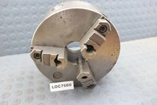 10'' LATHE CHUCK 3 JAW MOUNT D1-6 UNSURE OF BRAND  LOC7660