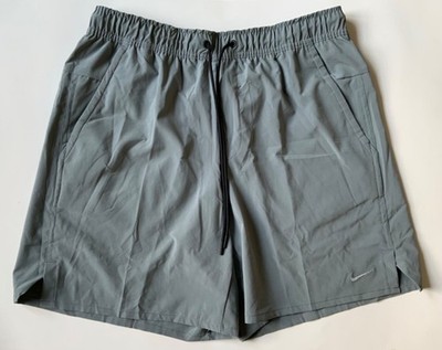 Nike Men Dri-FIT Unlimited 7  Unlined Versatile DV9340 084 Grey Shorts Size 2XL