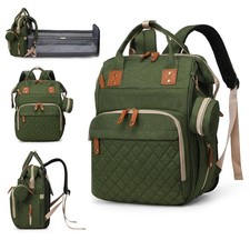 Mochila grande impermeable 3 en 1 para pa ales con cambiador plegable