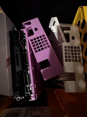 Nintendo Wii Parts And Shells! One Purple Lilac And one Basic White