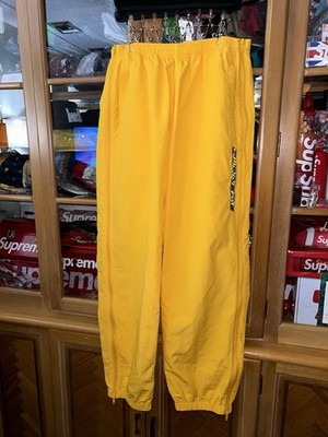 Supreme Full Zip Baggy Warm Up Pant Yellow SS23 size Medium NEW | eBay