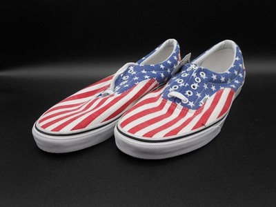 Vans Shoes Mens 15 Era Van Doren American Flag Stars Stripes Skate