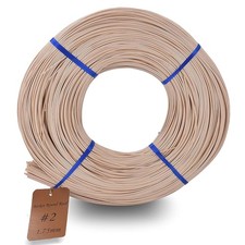 Basket Round Reed 2 1.75mm 1Pound Coil Weaving Cane Chair Wicker Furniture