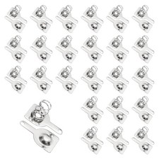 AA Battery Contact Spring Plates, 24 Set 10 mm x 10mm Terminal Contacts