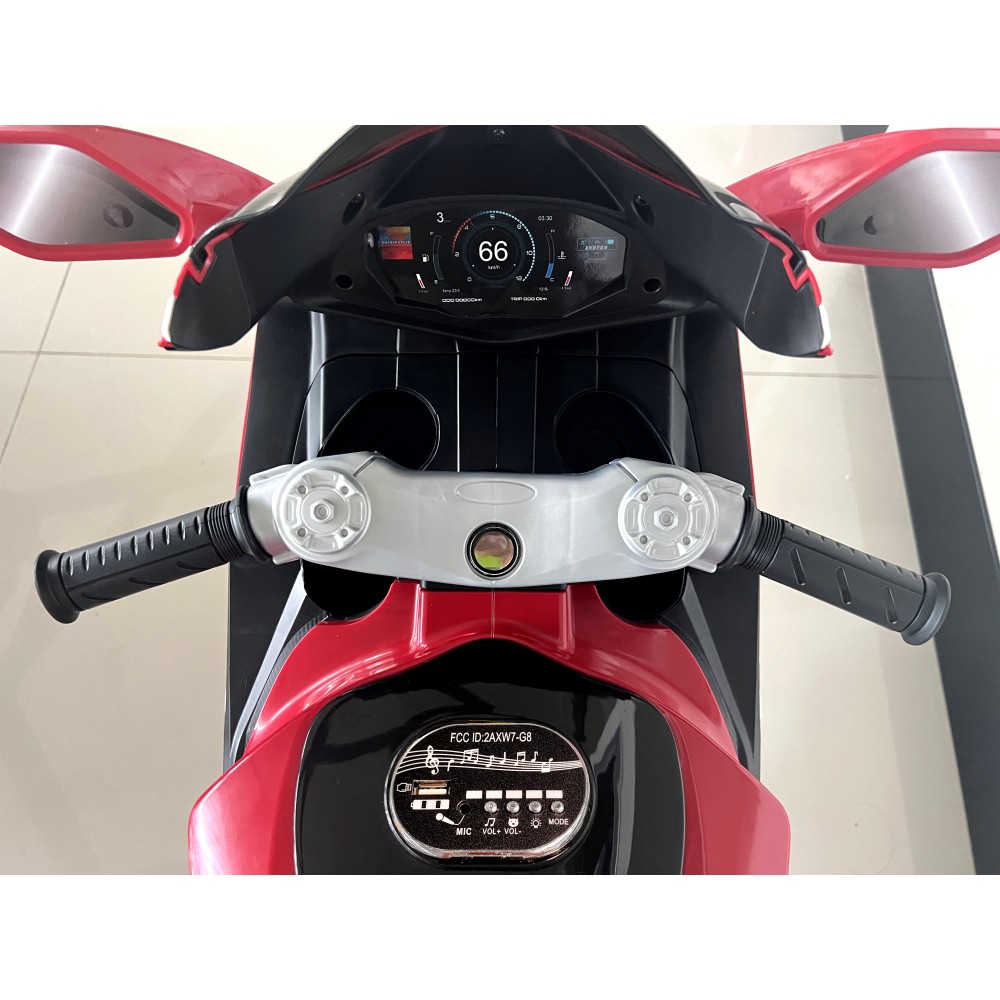 Plastic 6V Kids Electric motorcycle Ride Toys Lighting Wheels For 3-4 Years Kids