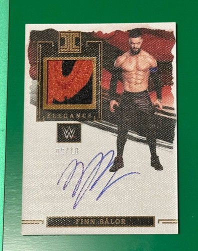 2023 Panini Impeccable WWE Elegance Autograph Finn Bálor 8/10 Judgement Day