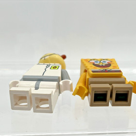 Lego minifigure Spongebob Square pants Sandy Cheeks part of set #3816 lot of 2