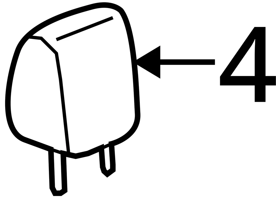 FITS 2007-2009 GMC ACADIA RESTRAINT 15901674 - NEW OEM 15901674 - Image 3 of 3