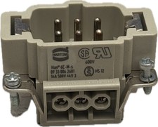 Harting Stifteinsatz Han 6E-M-S