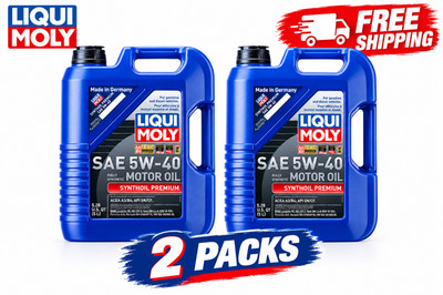 10 Liters Engine Motor Oil Liqui Moly Premium Fully Synthetic 5W-40 for Mercedes