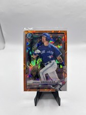 2021 Bowman Sapphire Edition - Chrome Prospects Jordan Groshans 47/75