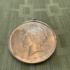 1923 PEACE SILVER DOLLAR No Mint Mark Vintage US Coin Circulated — photo 3