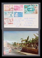 MayfairStamps Chile 1975 Arica to Germany Post Card aaw_67107
