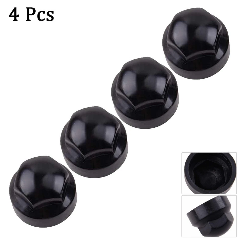 Stop Bolt Covers Steering 45619-36010 4pcs/set Accessories Black Parts - Image 4 of 4