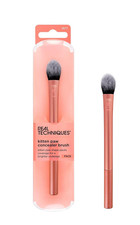 Real Techniques Brightening Concealer Makeup Brush Eye Cream, Pink