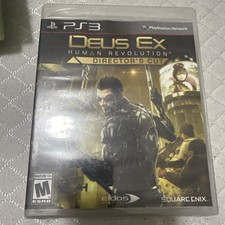 Deus Ex: Human Revolution - Director's Cut (Sony PlayStation 3, 2013) new sealed