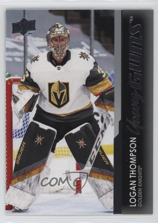 2021-22 Upper Deck Series 1 Young Guns Logan Thompson #219 12g7