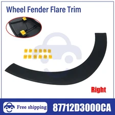 Front Wheel Opening Molding Passenger Right Side For 2016-2021 Hyundai Tucson