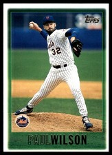 Paul Wilson 1997 Topps #89 New York Mets MLB READ FREE SHIPPING AutographDen