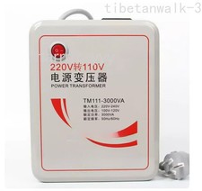 3000W Heavy Duty Voltage Converter Transformer 110V To 220V Transformer