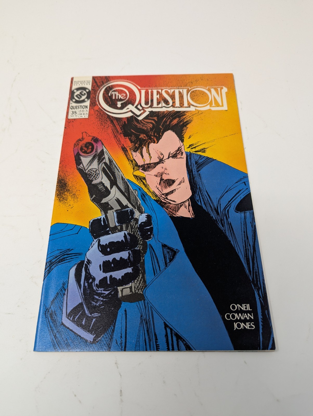 Capm Comic Question The Question #35 (DC Comics March 1990) for sale online | eBay