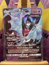 Pokémon TCG Dawn Wings Necrozma GX SM101 Sun Moon Black Star Promo Card