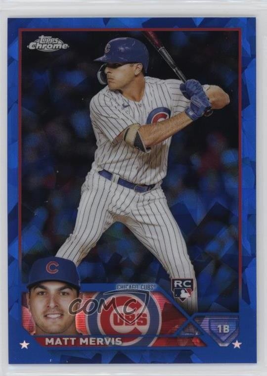 2023 Topps Chrome Update Sapphire Edition Matt Mervis #USCS42 12g7