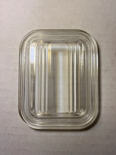Pyrex 501-C Vintage Clear Glass Refrigerator Dish Replacement Lid LID ONLY