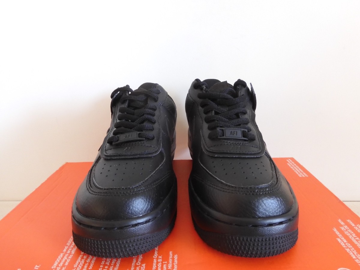 Size 7 - Nike Air Force 1 Shadow Triple Black W for sale online | eBay