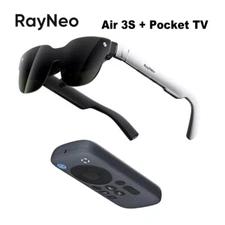 TCL RayNeo Air 3S Smart AR Glasses 201" 120Hz Full HD HueView Screen + Pocket TV