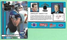 1990 Action Packed Football - The All-Madden Team - John Elliott #54 Giants👍