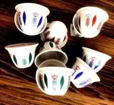 Arabic Coffee Cup Set Porcelain Kawa 2 oz   12 pcs (Arabic/Turkish/Armenian Cup)