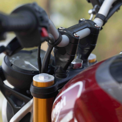 1 Inch Handlebar Risers (Black) Fit for TRIUMPH SPEED 400