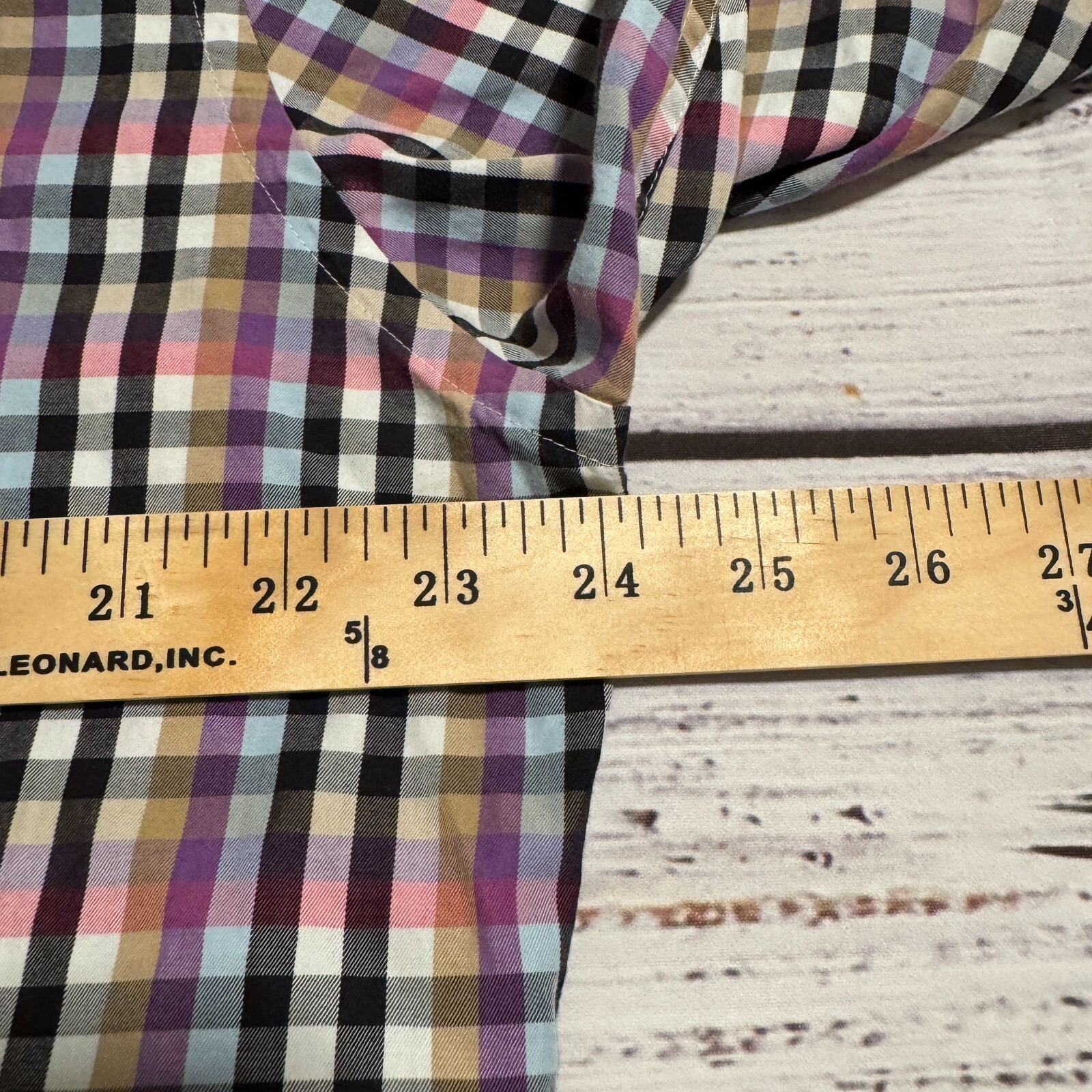 Peter Millar Polyester Button Down Shirt Multicol… - image 9