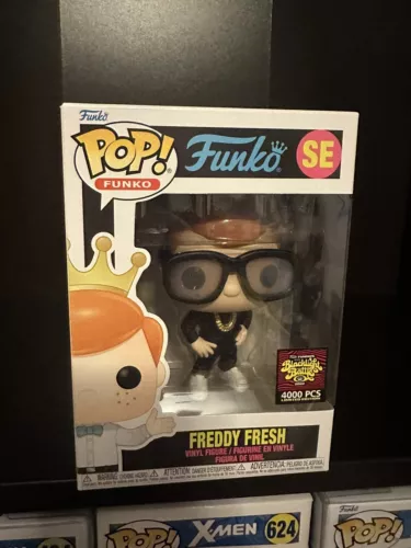 Funko Pop! Freddy Fresh 2022 Fundays Blacklight Battle 4000pcs LE w/ Protector!