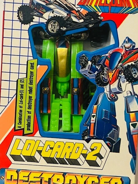 Battle Company Loi Card Destroyer Taiwan Transformers Figure Gobot Robot Box 2 - Image 3 of 4