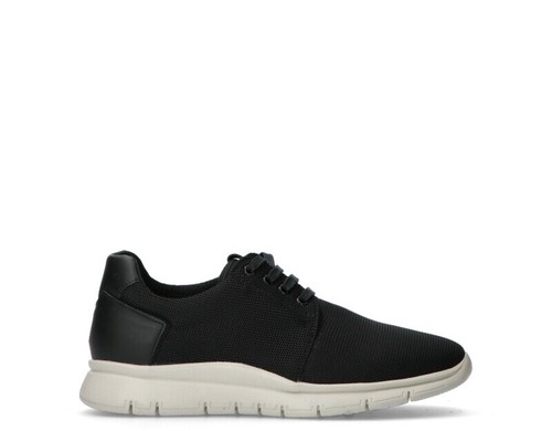 Scarpe FRAU Uomo Sneakers trendy NERO Pelle naturale,Tessuto 09K1-NE | eBay