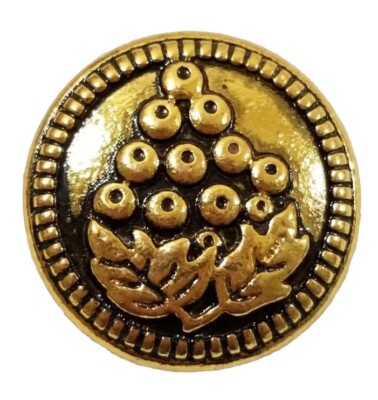 GOLD COLOR 18mm/20mm GINGER SNAP BUTTON POPPER CHUNK FOR INTERCHANGEABLE JEWELRY