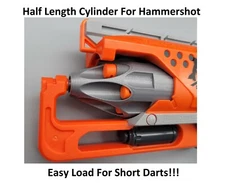 Hammershot 7 Round Half Length Dart Cylinder Barrel For Zombie Strike Blaster!