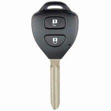 Toyota Replacement Triangle Two Button Remote Key Case - Cut to Code or Picture