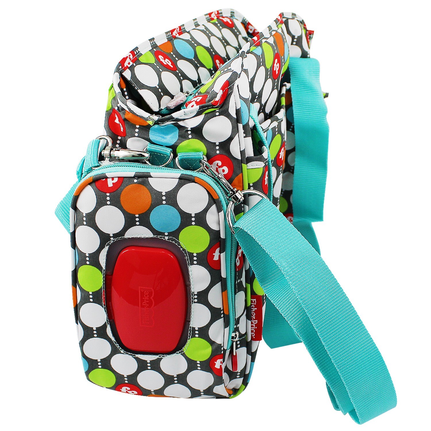 Fisher Price Baby Changing Nappy Bag Carry Nursery Mum Waterproof