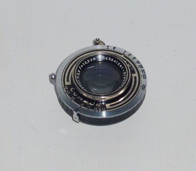 Xenar f/3.8 F=10.5cm Schneider-Kreuznach Lens+Kodak Compur Shutter