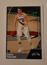 2021-22 Panini Sticker & Card Collection ZACH COLLINS sticker #477 Spurs