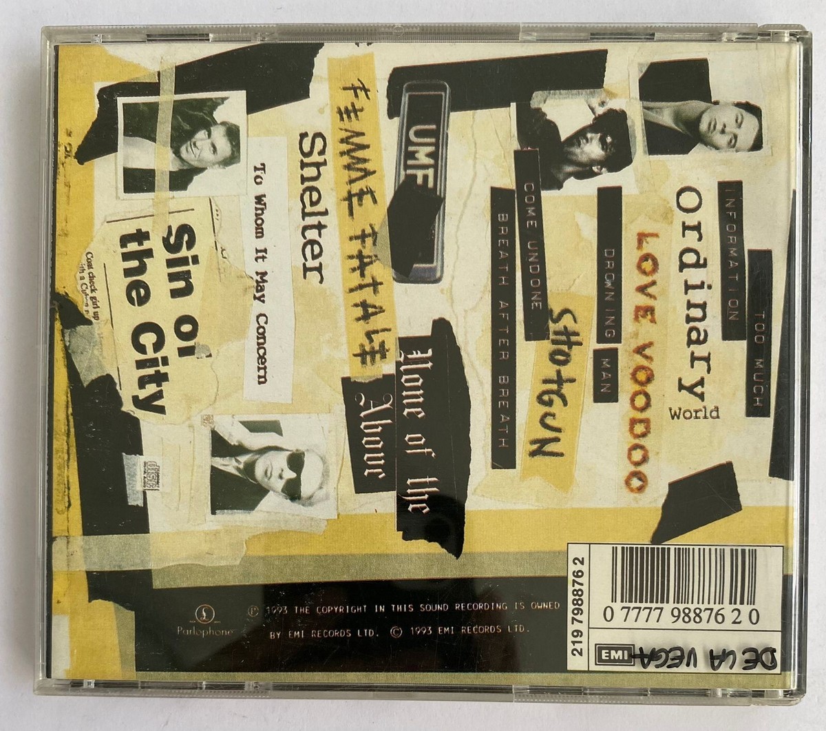 DURAN DURAN - DURAN DURAN - 1993 MEXICAN CD ALBUM, ROCK