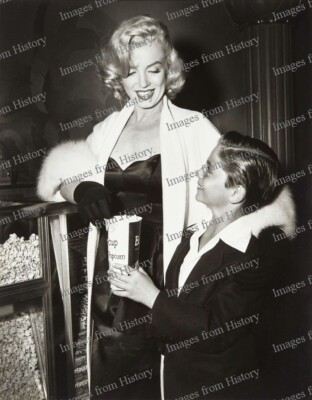 8x10 Print Marilyn Monroe Tommy Rettig Attend Movie Premiere 1953 #MRT | eBay 8x10 Print Marilyn Monroe Tommy Rettig Attend Movie Premiere 1953 #MRT | eBay